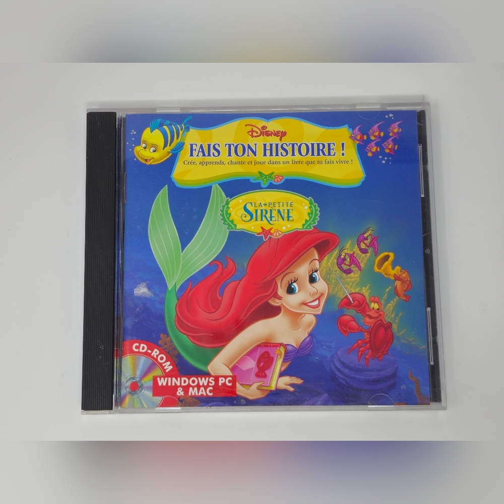 Disney The Little Mermaid CD-ROM And MAC Game